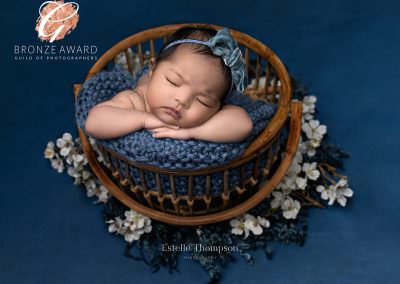 Newborn Baby Posing